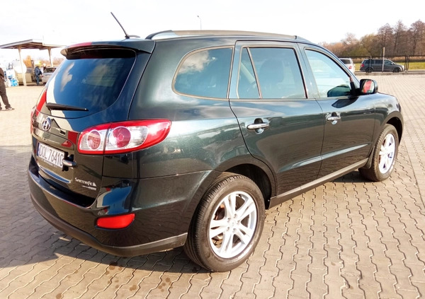 Hyundai Santa Fe cena 41900 przebieg: 176436, rok produkcji 2011 z Oleśnica małe 121